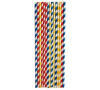 Lollipop Sticks Paper Food Grade Candy Sticks DIY Baking Supplies for Lollipop Chocolate Cake Decorations Safe Non Durable Smooth Multipack 15 30 50 Count (15 Large Colored 200mm Long)