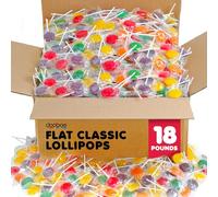Lollipops Bulk - 18 Pounds - Halloween Lollipops Assorted Fruit Flavored - Doctor Offices, Parades, Schools, Parties and More