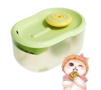 Lollipops Cat Fountains for Indoor Cat, 2.2L Ultra Silent Pet Fountain Dog Water Dispenser with Led Light for Kitty, Dogs, Multiple Pets Inside