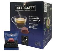 Lollo Coffee Capsule Black Blend Compatible With Lavazza A Modo Mio System