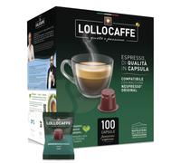 Lollo Coffee Capsules DEK Blend Compatible With Nespresso Machines
