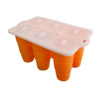 Lolly Moulds, Silicone Lolly Moulds, Foldable Silicone Moulds for Dice Makers, Homemade on the Stick Moulds, Summer on Stick Maker, Reusable Lolly Mould for Making