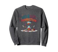Lollygagging: Why Rush Perfection? Funny Slow Life Quote Sweatshirt, Adult Unisex, Dark Heather Grey, M