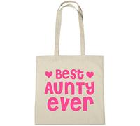 Lolmugs Best Aunty Ever Cotton Tote Bag