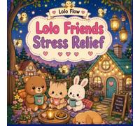 Lolo Flow: A Mindful Coloring Book for Stress Relief and Relaxation: Coloring Pages with Cozy Animals, Kawaii Comfort, and Stress-Free Fun