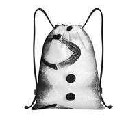LOLOBFZL Large Pizza Lightweight Drawstring Strap Pocket Backpack Sports Backpack Daily Foldable Drawstring Backpack, Ice Hockey Art, S, backpacks