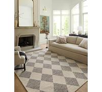 Loloi Chris Loves Julia Francis Collection FRA-01 Beige/Charcoal 5'-0" x 7'-6" Area Rug