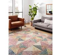 Loloi II Spectrum Silver/Fiesta 2'-6" x 7'-6" Runner Rug