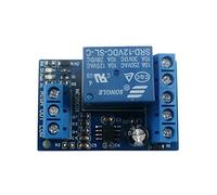 LOLPALONE 2 in 1 Pump Pour Water Controller DC12V Liquid Level Sensor Switch Relay Module for Motor Fish Tank Waterhouse