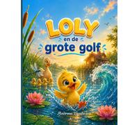 Loly en de Grote Golf: Een Kleurrijk Prentenboek over Moed, het Overwinnen van Angst en Vertrouwen in Jezelf voor Kinderen van 4 tot 8 Jaar