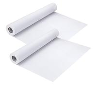 LOLYSIC 2 Rolls Drawing Paper Rolls, 44cm x 25m White Paper Rolls for Painting, Sketching Paper Art Easel Paper Roll of Paper, 70gsm