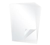 LOLYSIC 50Pcs A3 Inkjet Transparency Film Clear Acetate Sheets Quick Dry OHP Film A3 Vinyl Sheets for Inkjet Printers Overhead Projector Laser Printer Screen Prints, 420x297x0.1MM