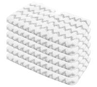 LOLYSIC 6Pcs Shark Steam Mop Replacement Pads, Washable & Reusable Microfiber Steam Mop Pads for S3500 Series S2901 S3501 S3550 S3601 S3801 S3901 SE450