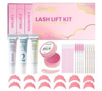 Lomansa Lash Lift Kit, Eyelash Perming Kit, Brow Lamination Kit, Easy Open-Eye Application, New Lash Lift Pads for DIY(Lash Lift Balm)