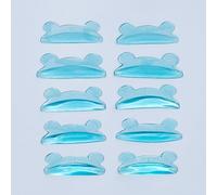 Lomansa Lash Lift Pads, Super Sticky Lash Lift Shields, Upgraded Eyelash Lift Tool, No Glue Needed on The Back of The Pads, Suitable for Salon Eyelash Perming(Blue)