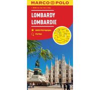 Lombardy Marco Polo Map (North Italian Lakes) by Marco Polo (Sheet map, folded)