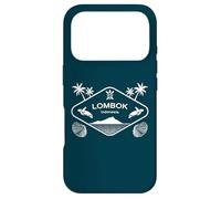 Lombok Indonesia Island Sea Turtle Palms Vacation Souvenir Case for iPhone 17 Pro