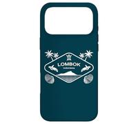 Lombok Indonesia Island Sea Turtle Palms Vacation Souvenir Case for iPhone 17 Pro Max