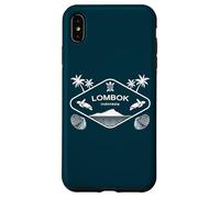 Lombok Indonesia Island Sea Turtle Palms Vacation Souvenir Case for iPhone XS Max
