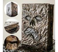 LOMDOK Necronomicon Evil Dead Necronomicon Book of The Dead Spellbook Leather Hardcover Necronomicon Journal Spells Decoration Lovecraft Horror Movie Prop Decor Notebook