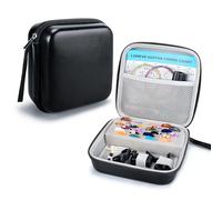 LOMEVE 85PCS Guitar Accessories Kit Holder Case Include Acoustic Strings, Tuner, Capo, 3-in-1 Restring Tool, Picks, Pick Holder, Bridge Pins, Nuts & Saddles, Finger Protector, Chord Chart