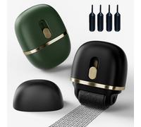 Lomil Identity Theft Protection Roller Stamps 2 Pack - Confidential Roller Stamp with 4 Refills - Wide Address Blocker Stamp for ID Blockout, Privacy & Security(Black+Green)