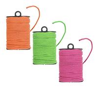 Lomo Multi Purpose Line, 3.2mm x 13m Multifilament Polypropylene Rope (Pink)