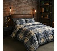 Lomond Check Flannelette Duvet Cover Set