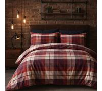 Lomond Check Flannelette Duvet Cover Set