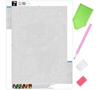 LOMSIOY 5D DIY Mystery Diamond Painting Kits Flower Random Paint with Diamonds Art Mysterious Square Full Drill, Embroidery Cross Stitch Crystal Rhinestone Colorless Canvas for Home Decor
