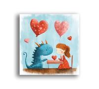 LOMSIOY DIY 5D Diamond Art Kits for Adults, Valentine's Day Diamond Painting Kits for Beginner, Love Diamond Art with Round Full Drill Rhinestone Crafts Gem Arts for Home Wall Decor 12 * 12 inch 33677