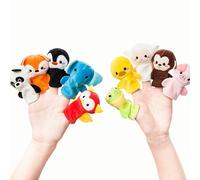 LOMTRATS 2024 Finger Puppets,Cute Soft Finger Puppets for Early Education,Entertaining,Bedtime Stories,Novelty Toys,Children's Gifts.