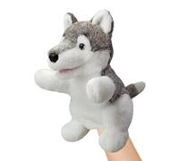 LOMTRATS 2026 Animal Hand Puppets for kids,Toddler Includes Wolf Tiger Lion Monkey So on Movable Open Mouths, Perfect for Storytelling,Teaching,Preschool,Birthday Gifts