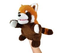 LOMTRATS 2026 Animal Hand Puppets for kids,Toddler Includes Wolf Tiger Lion Monkey So on Movable Open Mouths, Perfect for Storytelling,Teaching,Preschool,Birthday Gifts