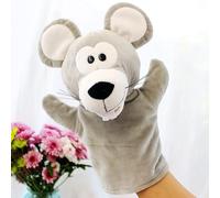 LOMTRATS Animal Hand Puppets for kids,Toddler Includes Wolf Tiger Lion Monkey So on Movable Open Mouths, Perfect for Storytelling,Teaching,Preschool,Birthday Gifts