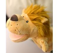 LOMTRATS Animal Hand Puppets for kids,Toddler Includes Wolf Tiger Lion Monkey So on Movable Open Mouths, Perfect for Storytelling,Teaching,Preschool,Birthday Gifts