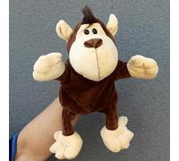 LOMTRATS Animal Hand Puppets for kids,Toddler Includes Wolf Tiger Lion Monkey with Legs, Perfect for Storytelling,Teaching,Preschool,Birthday Gifts