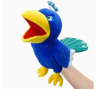 LOMTRATS Birds Hand Puppets for kids,Toddler Includes Parrots, peacocks, etc with Movable Open Mouths, Perfect for Storytelling,Teaching,Preschool,Birthday Gifts