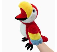 LOMTRATS Birds Hand Puppets for kids,Toddler Includes Parrots, peacocks, etc with Movable Open Mouths, Perfect for Storytelling,Teaching,Preschool,Birthday Gifts