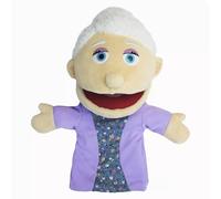LOMTRATS Family Hand Puppets for kids,Includes Grandpa,Grandma,Dad,Mom,Daughter,Son with Movable Open Mouths,Perfect for Storytelling,Teaching,Preschool,Birthday Gifts,1 PCS
