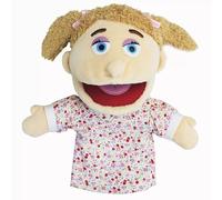 LOMTRATS Family Hand Puppets for kids,Includes Grandpa,Grandma,Dad,Mom,Daughter,Son with Movable Open Mouths,Perfect for Storytelling,Teaching,Preschool,Birthday Gifts,1 PCS