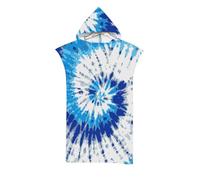 LOMTRATS Quick-drying Surf Poncho, Changing Towel, Bathrobe, Sports Towels for Swimmers,Hoodie for Adults,Swimming,Beach,Surfing,Diving,Bathing（Adult-L）