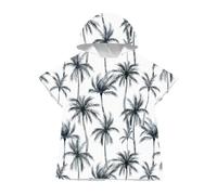 LOMTRATS Quick-drying Surf Poncho, Changing Towel, Bathrobe, Sports Towels for Swimmers,Hoodie for Kids,Swimming,Beach,Surfing,Diving,Bathing（Kid-M）