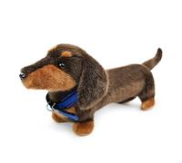 LOMTRATS Sitting Dachshund Plush Toy, 14 Inches, Cute and Realistic, Super Soft, a Great Birthday for Kids