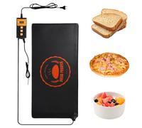 LOMUG Bread Heating Mat with Thermostat, Sourdough Dough Heat Mat with Heating Function and Timer, Bread Mat Home Warmer for Pizza Yoghurt Baking Dough Proofing Wine Chocolate (Square)
