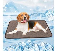 LOMUG Cooling Mat for Dogs, Large, 100 x 70 cm, Self-Cooling Dog Mat, Cooling Blanket for Dogs & Cats, Non-Toxic, Washable, Dog Cooling Pad, Dog Cooling Mat, XL for Indoors, Outdoors, Home, On the Go