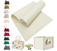 LOMUG Felt for Crafts, 3 mm Thick Felt Fabric, Craft Felt, Sold by the Metre, 30 x 250 cm, Felt Mats for Cut, Felt Fabric for Sewing, Felt Underlay, Polyester Felt Roll for DIY Sewing Project, Pocket