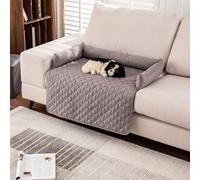 LOMUG Pelzbarn Cooling Sofa Bed, Fur Barn Cooling Mat Dog Bed, Dog Blanket, Dog Sofa Protection, Four Seasons, Universal Dog Couch Bed, Washable, Non-Slip Dog Cushion for Sofa, Floor, Car, 75 x 75 cm