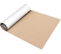 LOMUG Self-Adhesive Felt 1 mm, 40 x 220 cm Adhesive Felt Self-Adhesive Sold by the Metre Self-Adhesive Felt Felt Fabric Self-Adhesive Thin for Crafts Chairs Furniture Floor Protection Beige Camel