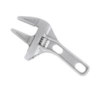 Lomvarith Adjustable Spanner Wrench, 6-68mm Open-End Wide Jaw Wrenches, 2-in-1 Ultra-Thin Plumbing Spanner, 200mm Aluminum Pipe Wrench for Bathroom Basin Hand Tools